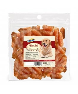 HILTON Pehmeät kanamakkarat - koiranherkku - 500g