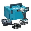 Makita smūginis veržliasukis 18V DTW190RFJ 190Nm 1/2" 2x3. Makita smūginis veržliasukis 18V DTW190RFJ 190Nm 1/2" 2x3.