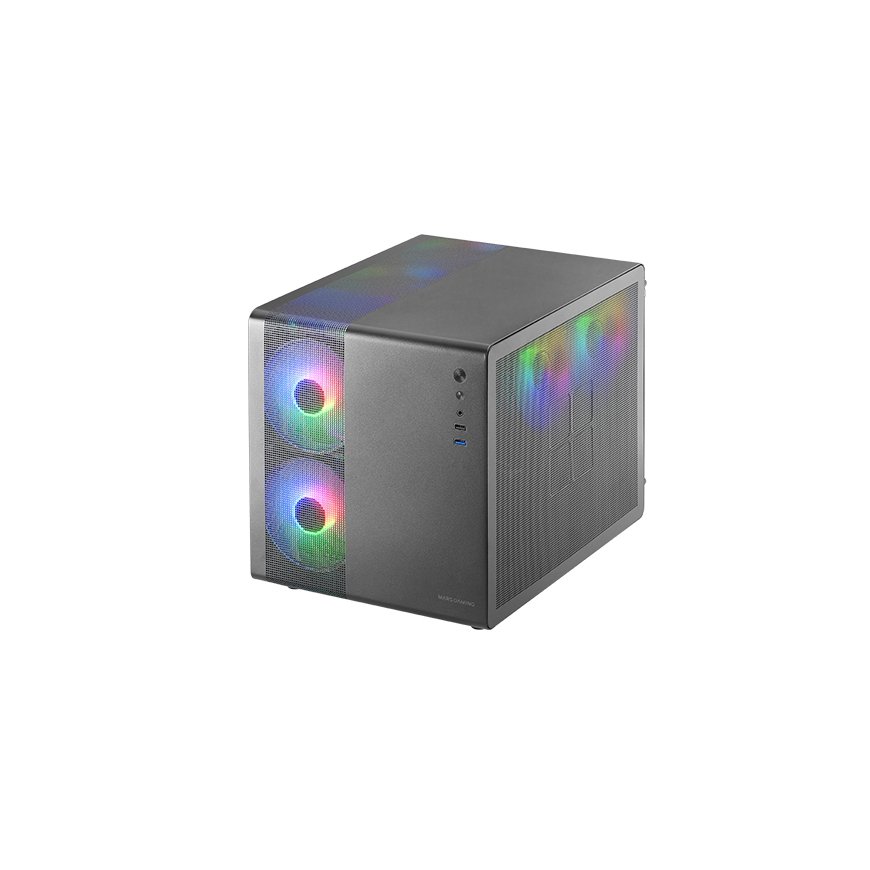 Mars Gaming MC-400 Mini Tower Valkoinen – 2
