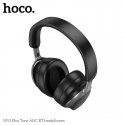Hoco W53 Plus Tone austiņas ar ANC iekšējās bezvadu Bluetooth melnas Hoco W53 Plus Tone austiņas ar ANC iekšējās bezvadu Bluetooth melnas