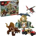 LEGO Jurassic World 76976 Spinosauruksen ja Quetzalcoatlusin pako lentäen