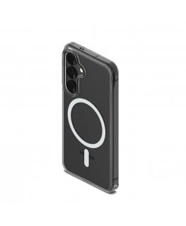 Evelatus Samsung Galaxy S25 Plus Clear Case With Magnetic Transp