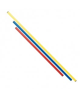Tremblay Plastic gymnastic stick 120 cm Red