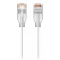 Ubiquiti UACC-Cable-Patch-EL-1M-W networking cable Translucent, White Cat6 Ubiquiti UACC-Cable-Patch-EL-1M-W networking cable Translucent, White Cat6