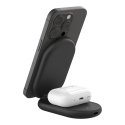 Belkin BoostCharge Headphones, Smartphone Black USB Wireless charging Fast charging Indoor