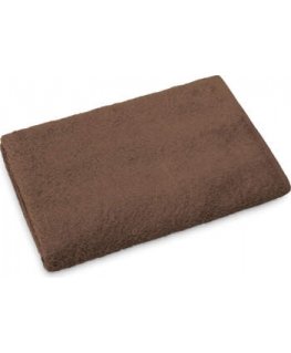 Полотенце 30x50 см коричневое, 100% хлопок