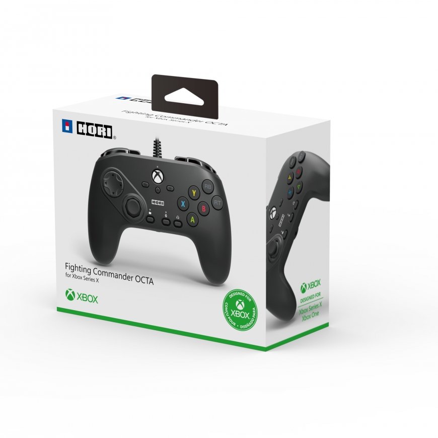 Hori Fighting Commander OCTA Black Gamepad Analogue PC, Xbox One, Xbox Series S, Xbox Series X – 4