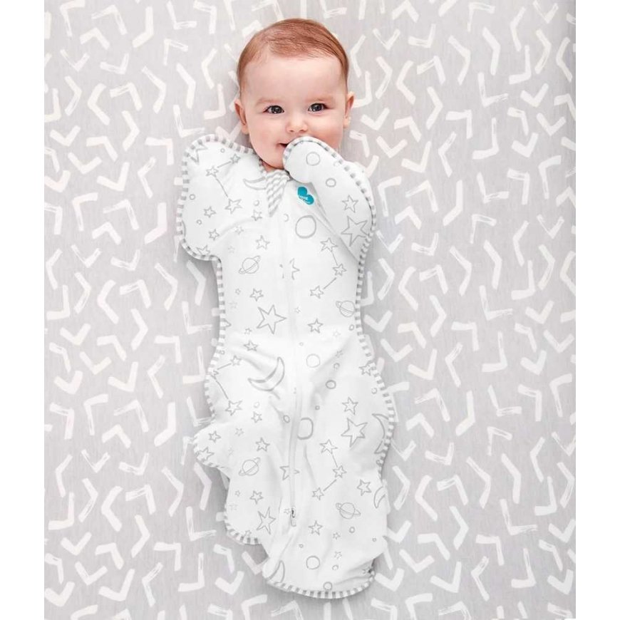 Love To Dream Otulacz Swaddle UP - izmērs XS - balts, liels kosmos - ETAP1 - 1 TOG Oriģināls – 2