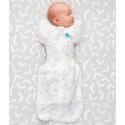 Love To Dream Otulacz Swaddle UP - izmērs XS - balts, liels kosmos - ETAP1 - 1 TOG Oriģināls Love To Dream Otulacz Swaddle UP - izmērs XS - balts, liels kosmos - ETAP1 - 1 TOG Oriģināls