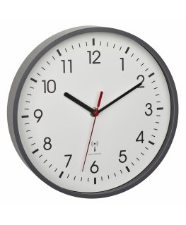 TFA-Dostmann 60.3550.10 wall/table clock Analog clock Круглый Серый