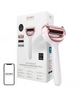 Micro Needle Face&Body Roller 9in1 Geske with APP (starlight)