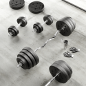 Tiesus štangos strypas, 30 mm, 120 cm, maks, 5 kg, 170 kg, REBEL ACTIVE Tiesus štangos strypas, 30 mm, 120 cm, maks, 5 kg, 170 kg, REBEL ACTIVE