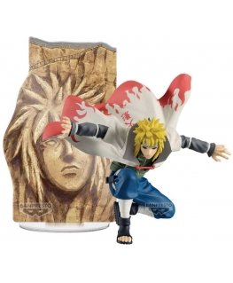 Banpresto Naruto Shippuden Minato Namikaze paneļa skatu figūra 15cm