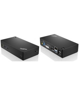 Lenovo ThinkPad USB 3.0 Pro Dock Vielinis USB 3.2 Gen 1 (3.1 Gen 1) Type-A Juoda