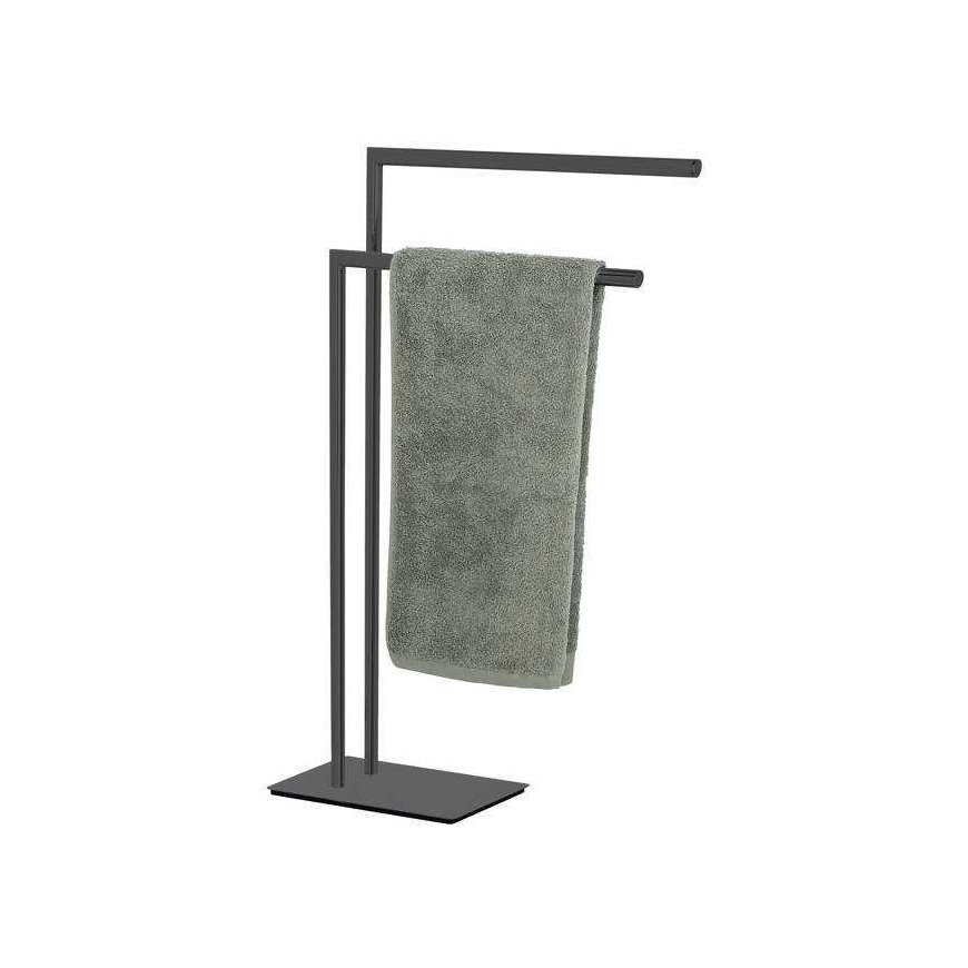 Wenko RECCO metal towel rack, two arms