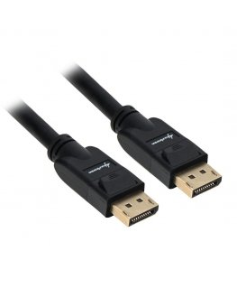 Кабель Sharkoon Displayport 1.3 (разъем-разъем) 4K (черный, 1 метр)