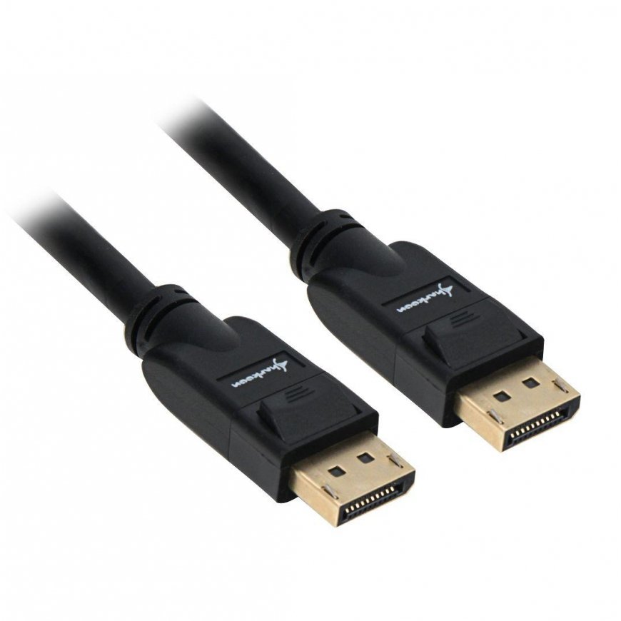 Кабель Sharkoon Displayport 1.3 (разъем-разъем) 4K (черный, 1 метр)