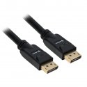 Sharkoon Kaapeli Displayport 1.3 (Uros Uros) 4K (musta, 1 metri) Sharkoon Kaapeli Displayport 1.3 (Uros Uros) 4K (musta, 1 metri)