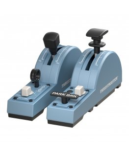 Thrustmaster TCA Quadrant Add-On Airbus Edition musta, Sininen Lentosimulaattori PC