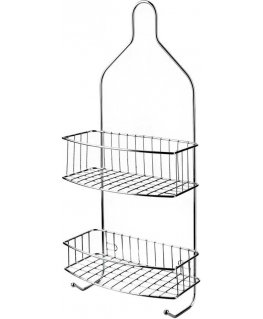 Bathlab CARL Silver Bathroom Shelf 15x11.5x56cm
