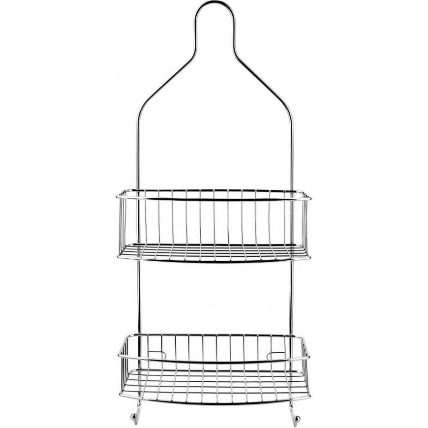 Bathlab CARL Silver Bathroom Shelf 15x11.5x56cm – 2