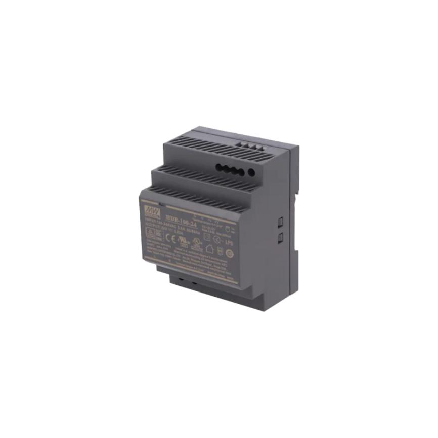 Delta Tech Ohjaimet Laidinis virtalähde 24v dc 100w din rail mustille ZS-24/100 Tech ohjaimille – 2