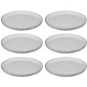 Secret De Gourmet PORCELAIN dinner plates SUBLIMA with golden edges, 6 pcs. x Ø 27 cm Secret De Gourmet PORCELAIN dinner plates SUBLIMA with golden edges, 6 pcs. x Ø 27 cm