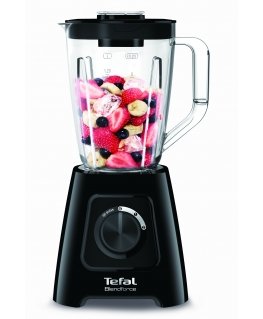 Tefal BlendForce II BL4208 tehosekoitin 1,25 L Pöydällä pidettävä tehosekoitin 600 W musta
