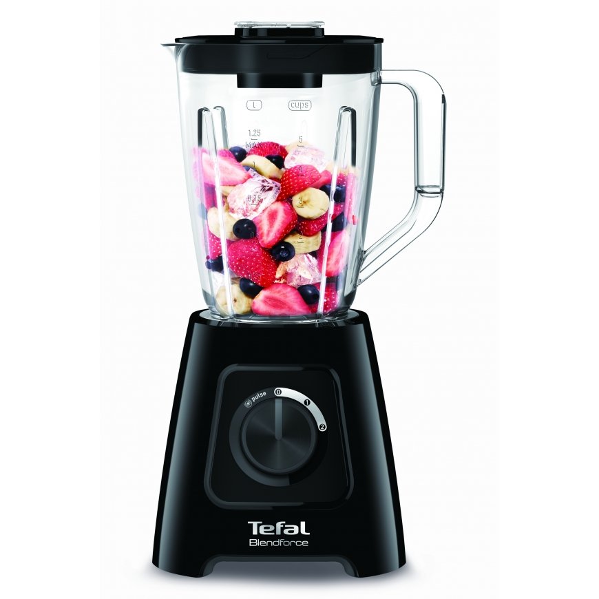 Tefal BlendForce II BL4208 trintuvas 1,25 L Pastatomas trintuvas 600 W Juoda
