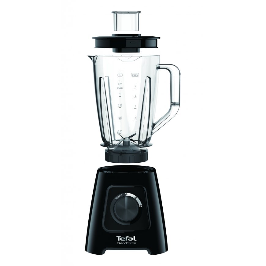 Tefal BlendForce II BL4208 tehosekoitin 1,25 L Pöydällä pidettävä tehosekoitin 600 W musta – 2