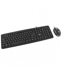 TITANUM TK106 näppäimistö Sisältää hiiren Office USB musta