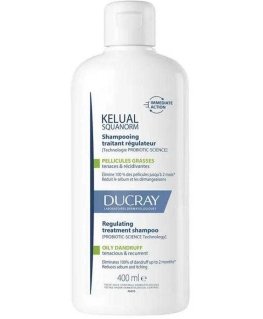 Ducray Kelual Squanorm Regulating Treatment Shampoo - Shampoo for the care of oily dandruff - 400 ml