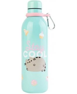 Pusheen – ruostumattomasta teräksestä valmistettu pullo Foodie-kokoelmasta