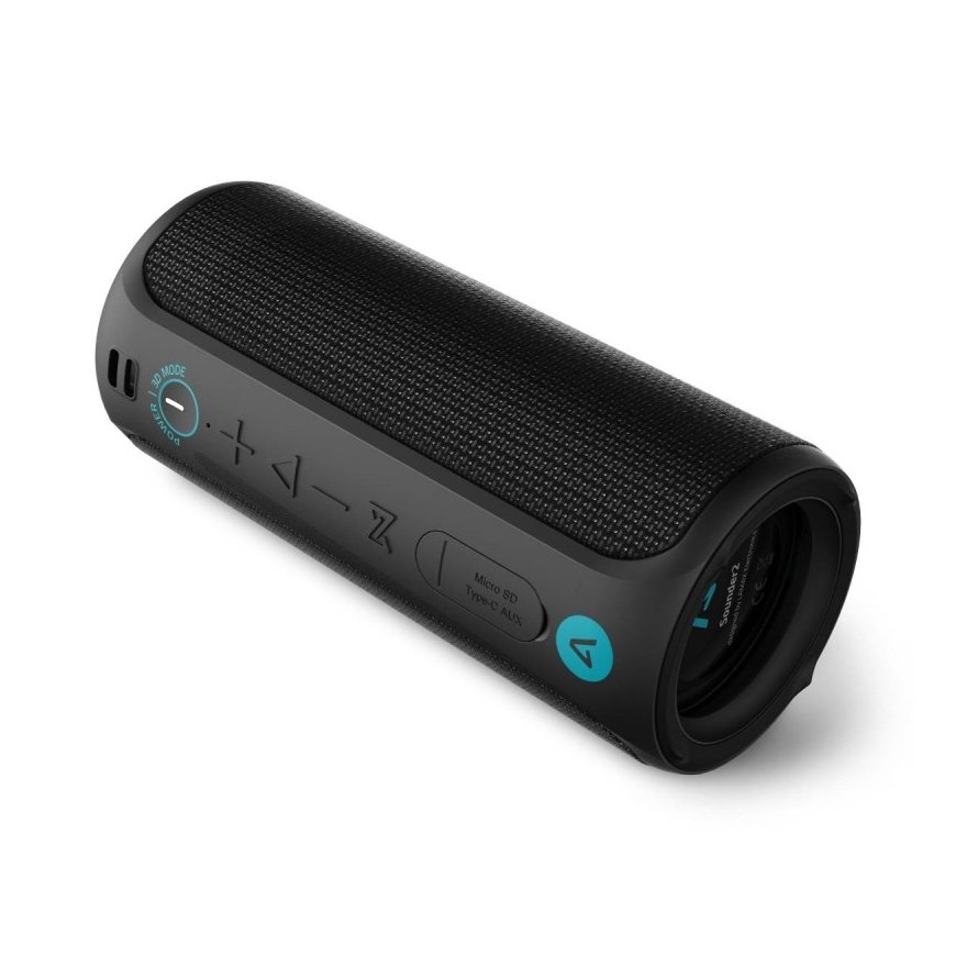 Lamax SOUNDER2 portable/party speaker Stereo portable speaker Black, Blue 30 W – 3