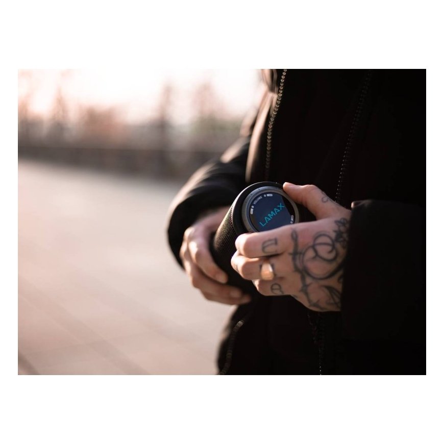 Lamax SOUNDER2 portable/party speaker Stereo portable speaker Black, Blue 30 W – 5