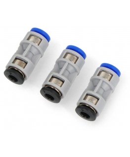 PTFE tube connector set for Bambu Lab X1/P1 series printers - without holder - 3 pcs.