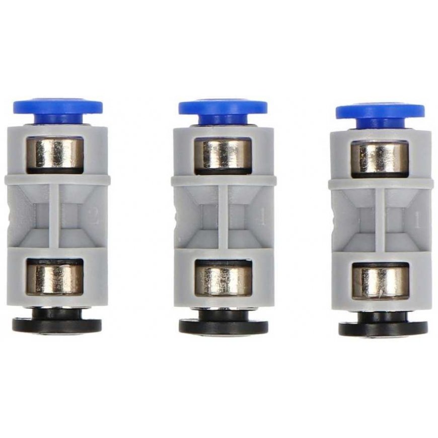 PTFE tube connector set for Bambu Lab X1/P1 series printers - without holder - 3 pcs. – 2