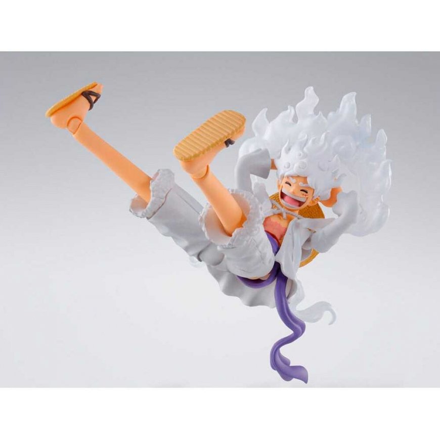 Tamashii Nations One Piece Gear 5 Monkey D Luffy S.H. figuarts figuur 15,5 cm – 3
