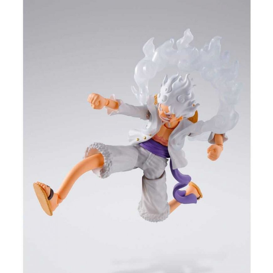 Tamashii Nations One Piece Gear 5 Monkey D Luffy S.H. figuarts figure 15.5cm – 4