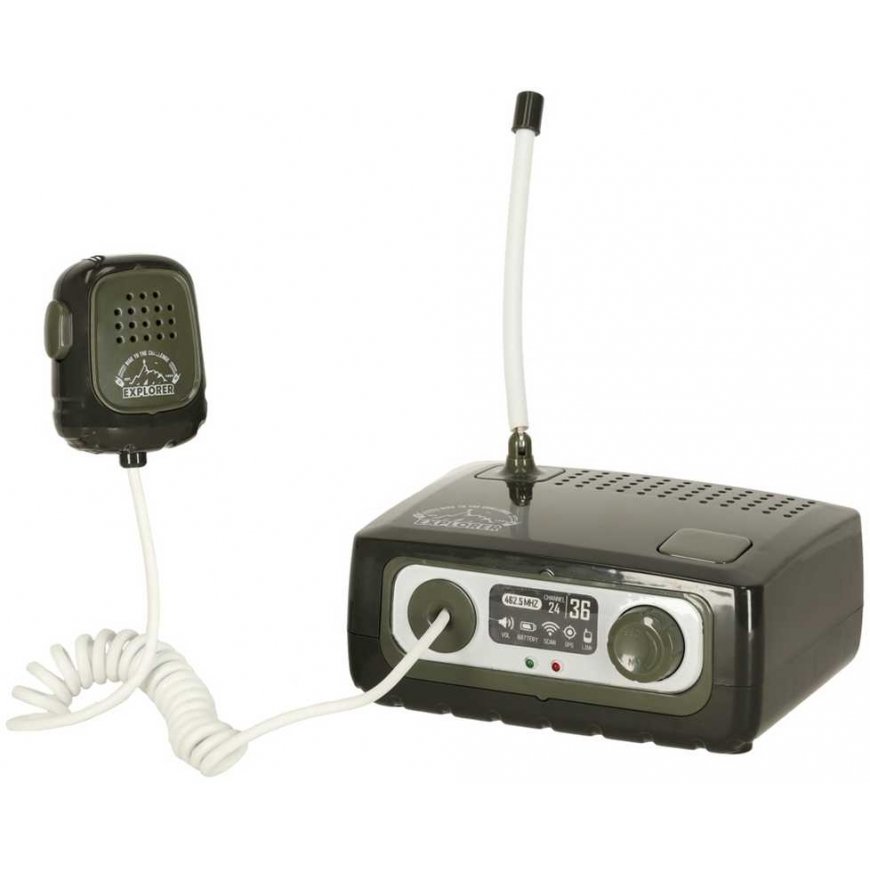 Ikonka Lapsille on 'Walkie Talkie' -radiovastaanottimien sarja PBX khaki-värissä – 5