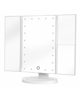 Humanas HS-ML04 Make-up Mirror with LED Lights - Baltas
