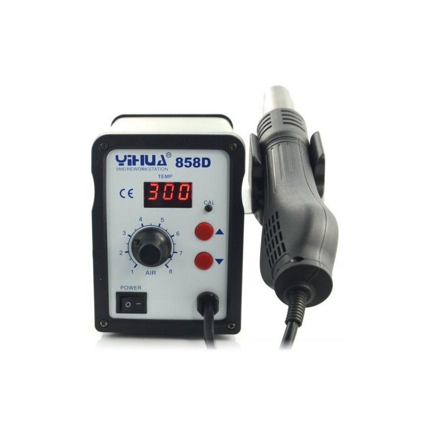 Karšto oro litavimo stotelė Yihua 858D 700W – 2
