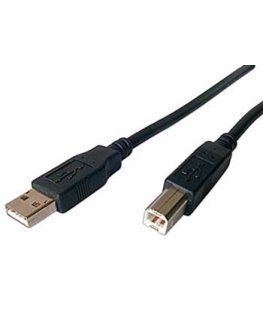 Sharkoon 4044951015283 USB-kaabel USB 2.0 5 m USB A USB B Must