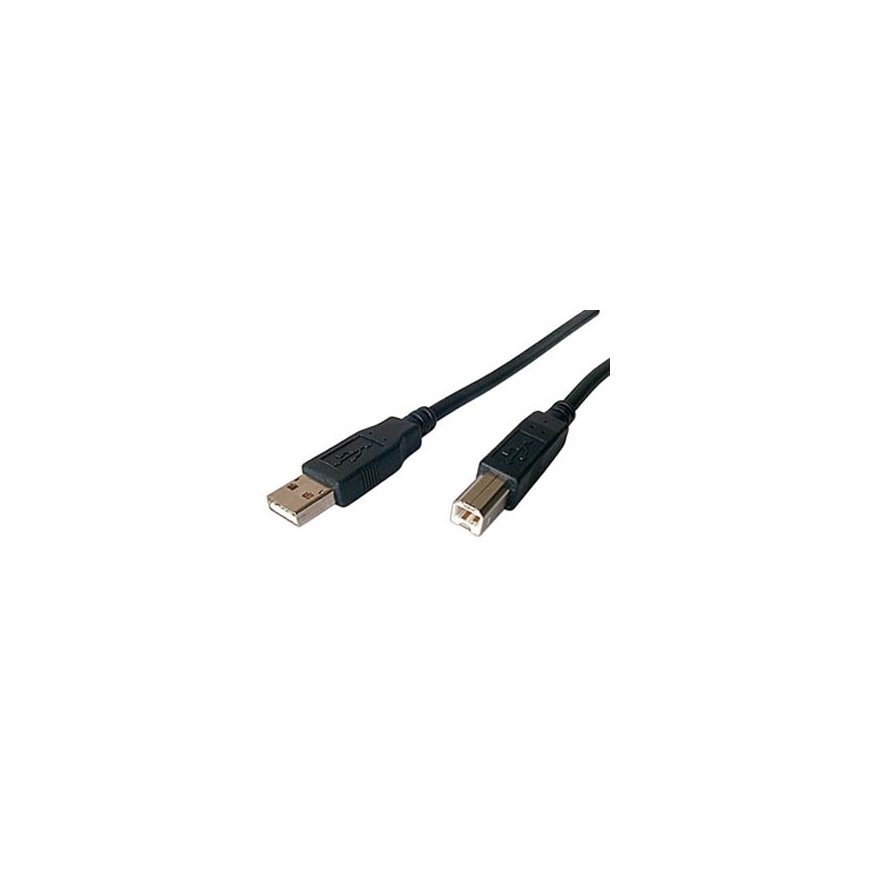 Sharkoon 4044951015283 USB-kaabel USB 2.0 5 m USB A USB B Must