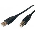 Sharkoon 4044951015283 USB kabelis USB 2.0 5 m USB A USB B Juoda Sharkoon 4044951015283 USB kabelis USB 2.0 5 m USB A USB B Juoda
