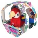 Cobi Interactive talisman, lucky barking, funny chitchat - red parrot