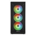 Sharkoon TG6M RGB Tower musta
