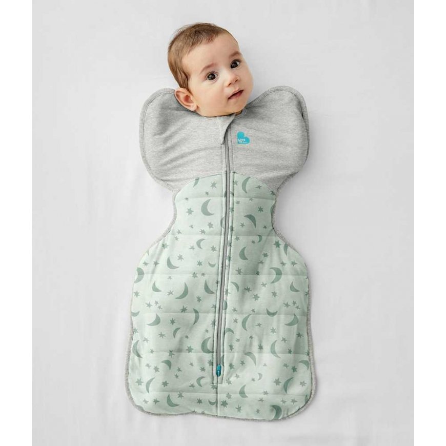 Love To Dream Swaddle UP - size S - olive, moon - STAGE 1 Extra Warm – 4