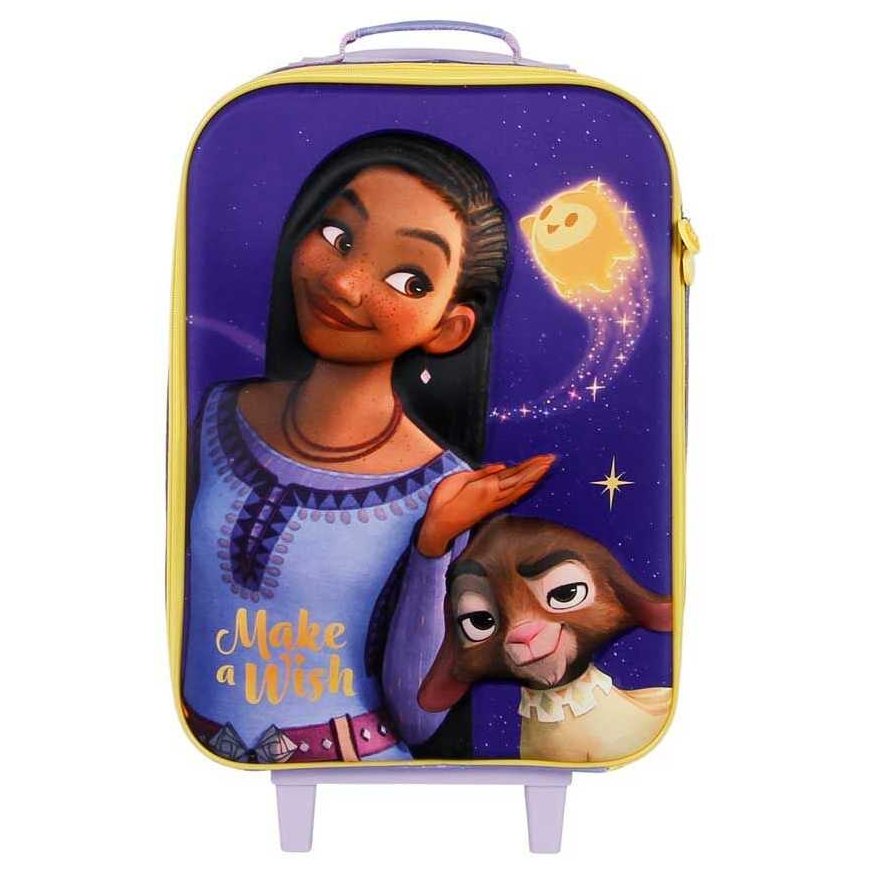 Ceļojumu Karactermania Disney vēlēšanās 3D ratiņu koferis – 2