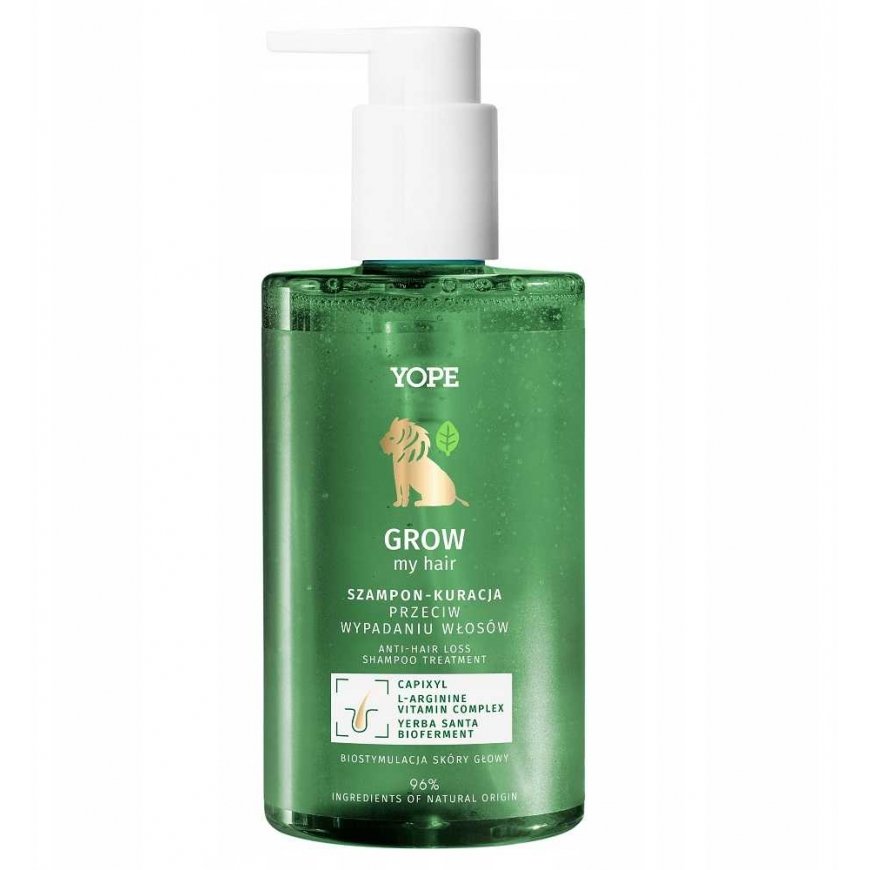 Viorica YOPE_Grow My Hair šampūnas nuo plaukų slinkimo 300ml